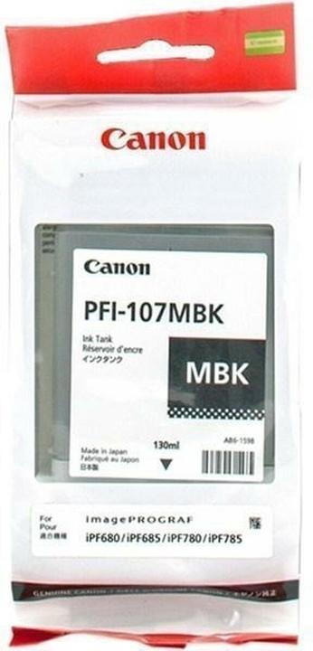 Actual product image Canon Pfi-107mbk (MBK)
