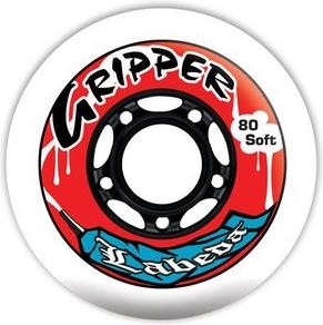 Reebok Wheels Labeda Gripper Soft White (4pack) (76 mm)