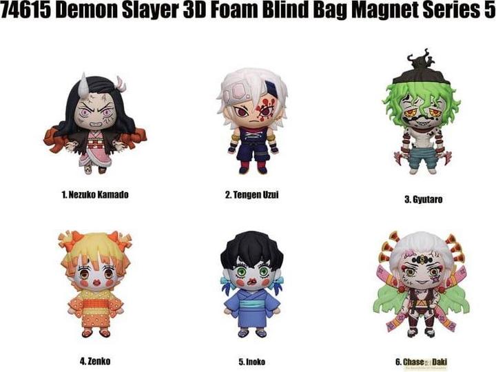 Produktbild Monogram Int. Demon Slayer Magnete Blind Pack Series 5 Display (12) (12x)