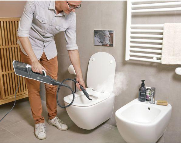 Actual product image Polti SV610 Style Upright steam cleaner Grey, White (1500 W)