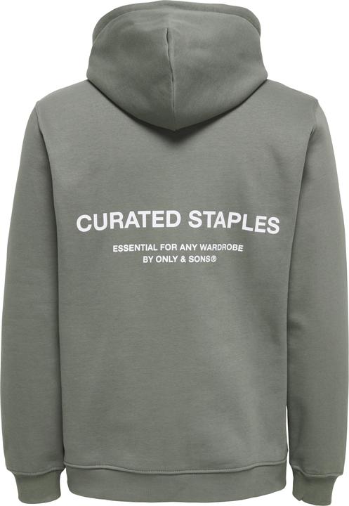 Produktbild Only & Sons Onscurated Reg Hoodie Sweat Big Print (S)