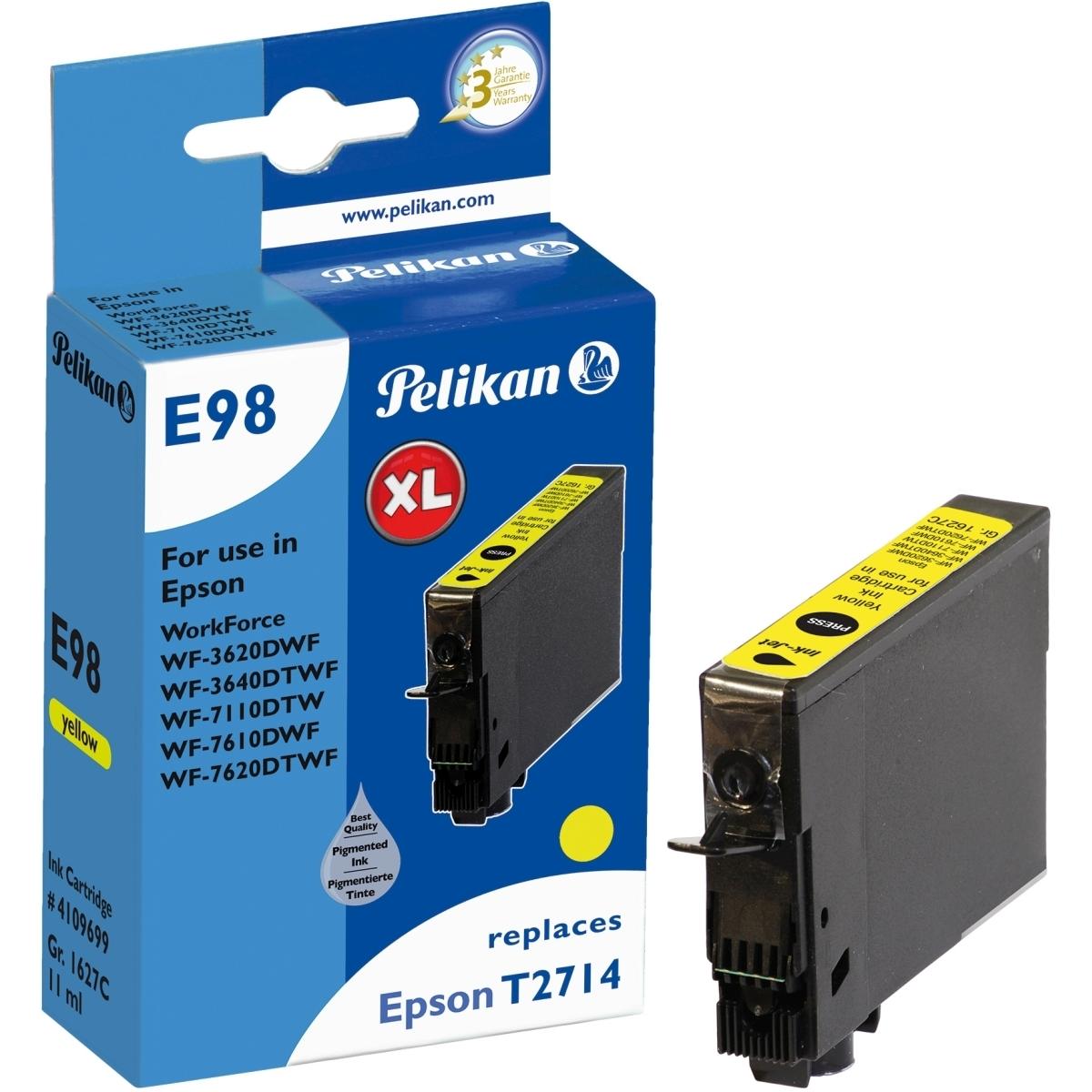 Pelikan, Druckerpatrone, 27xl (Y)