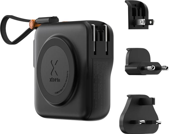 Produktbild Xtorm mit Powerbank 10000mAh TravelPro 30W 3in1 Charcoal Black (10000 mAh, 30 W)