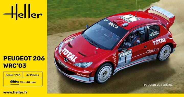 Image du produit Heller Peugeot 206 WRC'03
