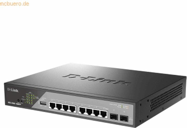 Actual product image D-Link 10-Port Desktop Gigabit Poe (10 ports)
