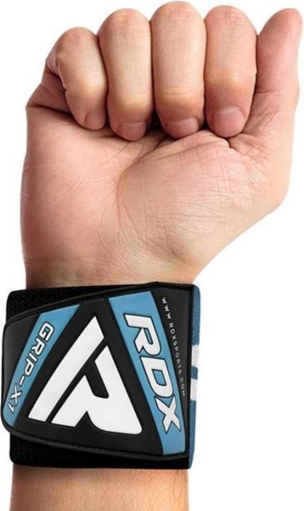 Actual product image Rdx Gym Wrist Wrap W4S Sky Blue 18-S