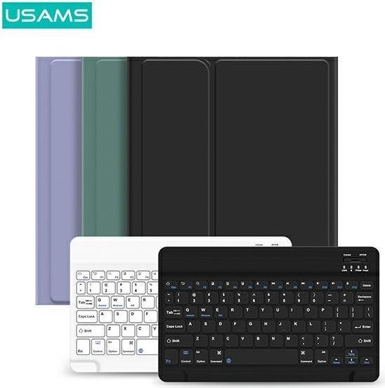 Image du produit Usams Etui Winro z klawiaturą iPad 10.2" fioletowe etui-biała klawiatura/purple cover-white keyboard