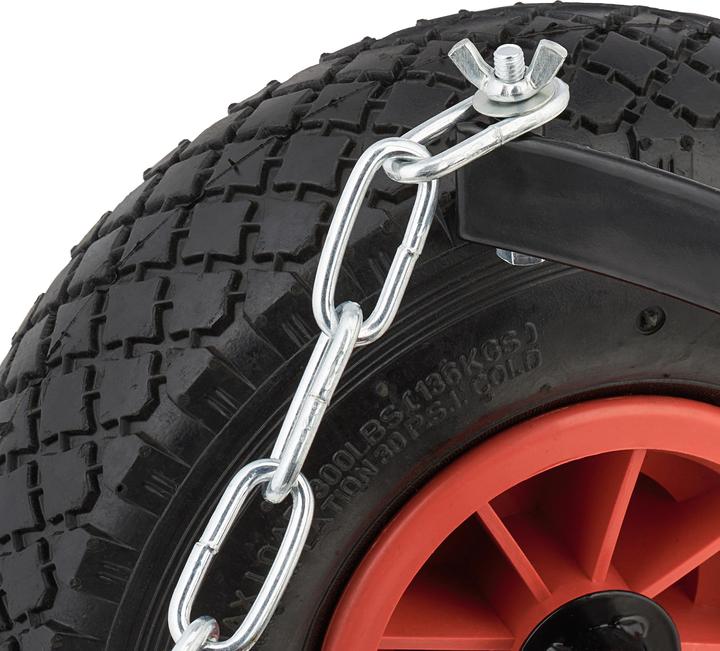 Actual product image Relaxdays Gas cylinder trolley