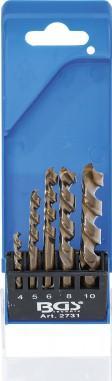 Actual product image BGS Drill Set | left cutting | 5 pcs. (4 - 5 - 6 - 8 - 10 mm)