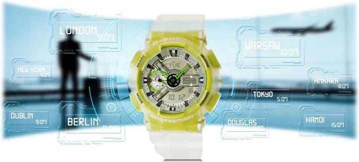 Produktbild G-Shock GA-110LS-7AER (Analoguhr, Digitaluhr, 55 mm)