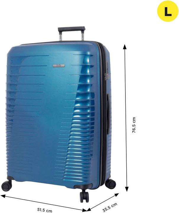 Image du produit Totto Valise extensible avec système TSA et roues multidirectionnelles