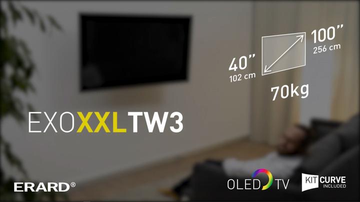 Image du produit Erard TW3 (Mur, 70 kg, 30" - 85")