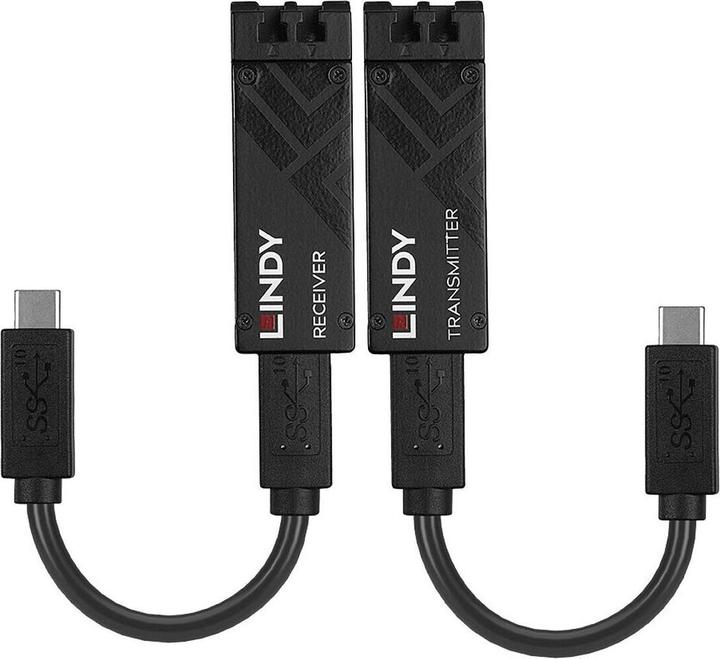 Actual product image Lindy Fibre Optic USB 3.2 Type C Extender