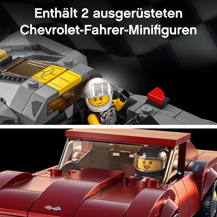 Produktbild LEGO Chevrolet Corvette C8.R & 1969 (76903, LEGO Speed Champions)