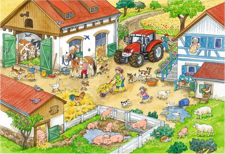 Produktbild Ravensburger Frohe Farm leben (24 Teile)