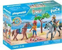 Image du produit Playmobil Reitausflug an den Strand mit Amelia und Ben (71470)