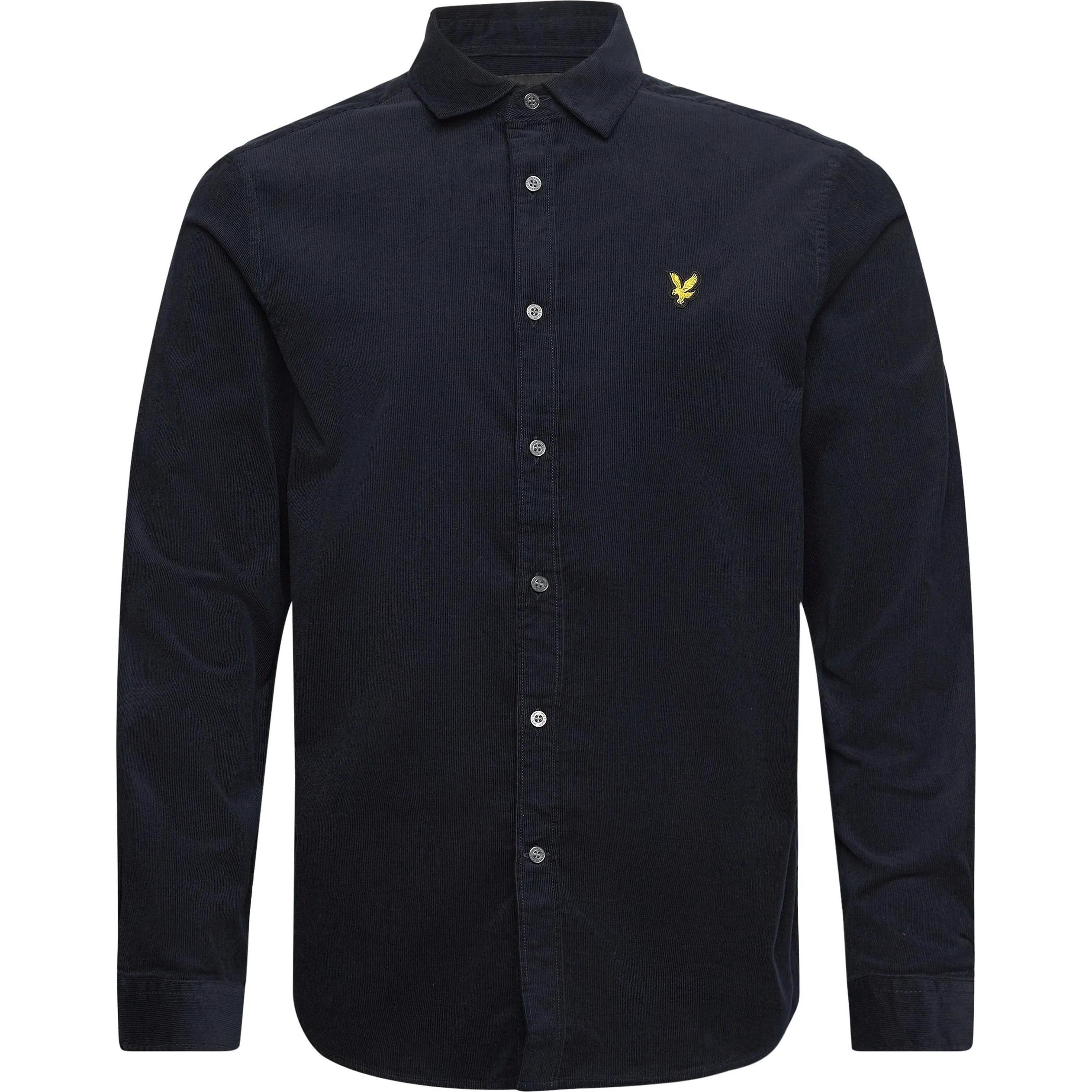 Lyle and Scott, Herren, Hemd, hemd lyle & cott needle cord, Blau, (S)