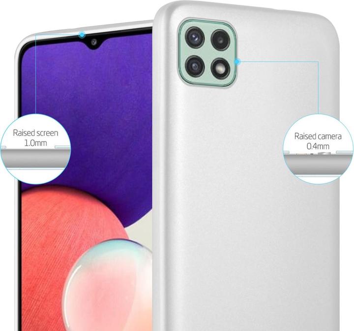 Actual product image Cadorabo TPU Matt Metallic Sleeve (Samsung Galaxy A22 5G)
