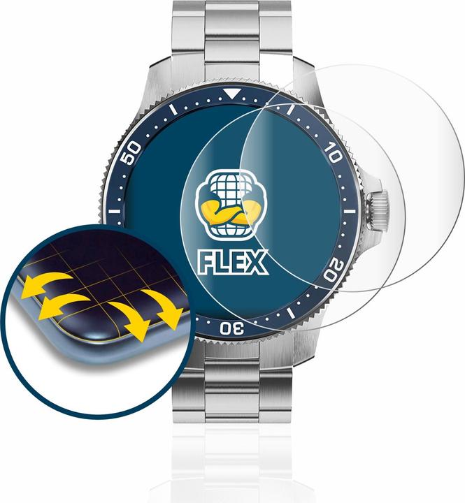 Productafbeelding BROTECT Volledig bedekkende screen protector (ScanWatch Horizon (43 mm))