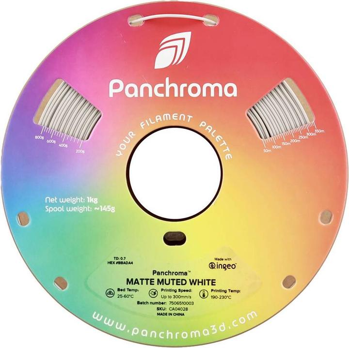 Actual product image Polymaker Panchroma™ PLA Matte Muted (PLA, 1.75 mm, 1000 g)