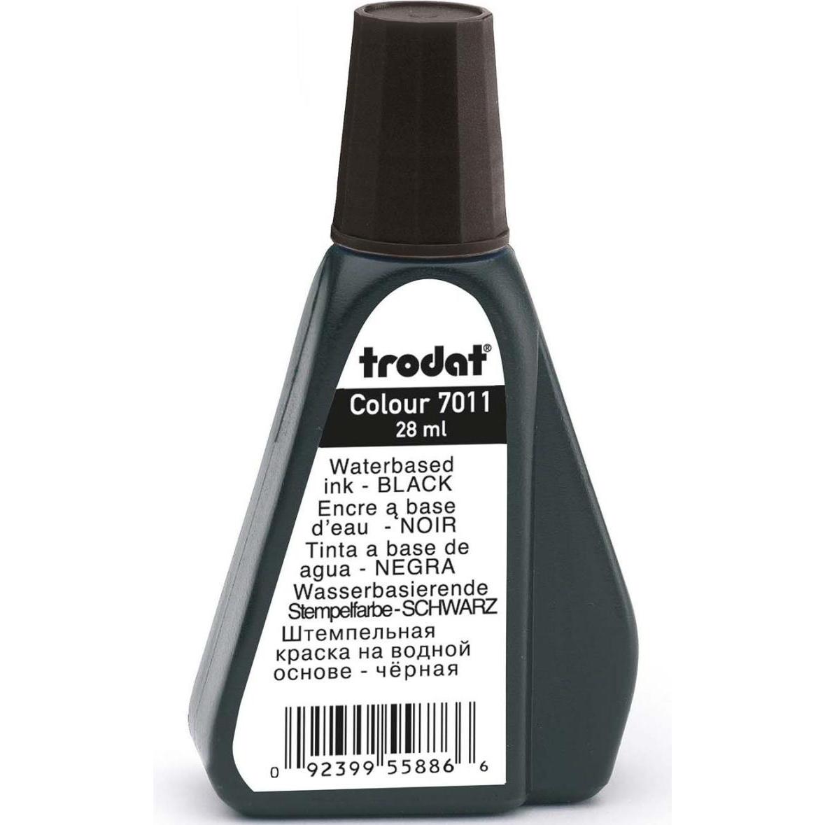 Trodat, Stempel, Stempelfarbe schwarz 28ML 7011/SB