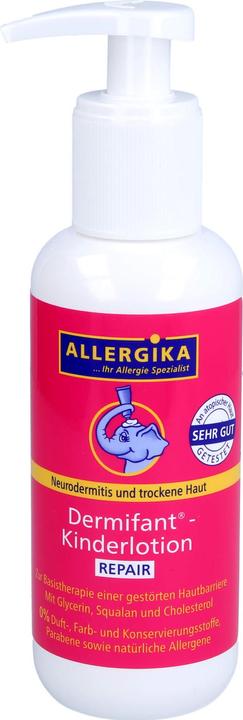 Actual product image Allergika Dermifant Children's Lotion Repair, 200 ml Lotion