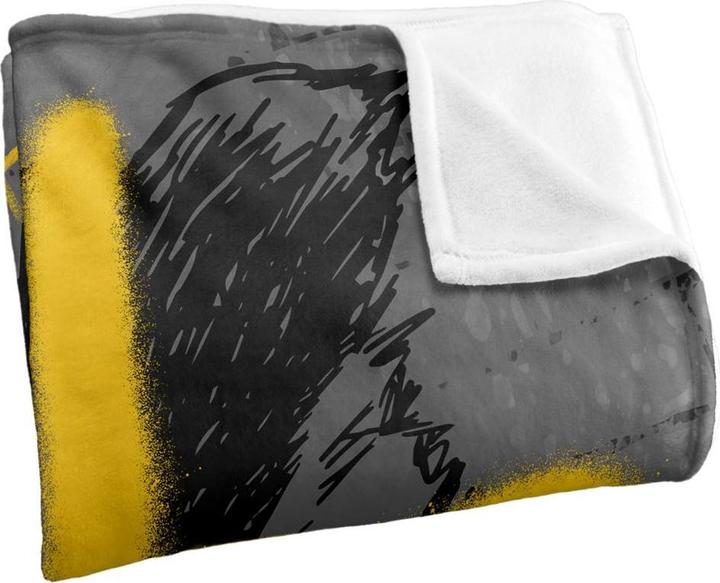 Produktbild Decke Hufflepuff Graffiti (152 x 127 cm)