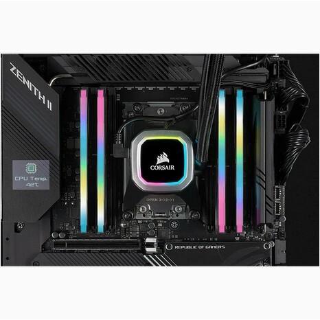 Actual product image Corsair Vengeance RGB Pro SL (4 x 16GB, 3200 MHz, DDR4-RAM, DIMM)