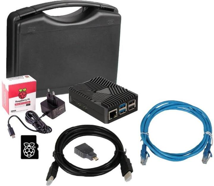 Immagine prodotto Joy-it Scheda di sviluppo Raspberry Pi5, set da 8 GB, SD, PSU, custodia, HDMI