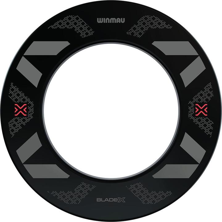 Winmau Catchring (Auffangring) - Blade-X Black/Red, 4466