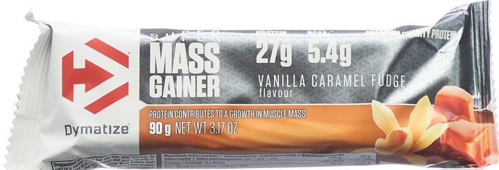 Actual product image Dymatize Super Mass Gainer Bar (90g) (Vanilla, 1 pcs., 90 g)