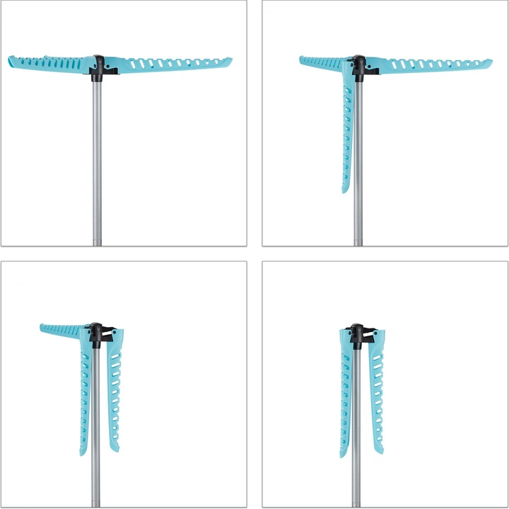 Immagine prodotto Relaxdays Stendino Pieghevole per Camicie, 3 Bracci