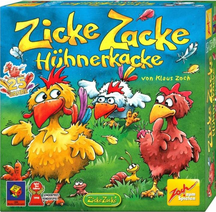 Actual product image Zoch Zicke Zacke Chicken shit (German, 2 - 4 Players)