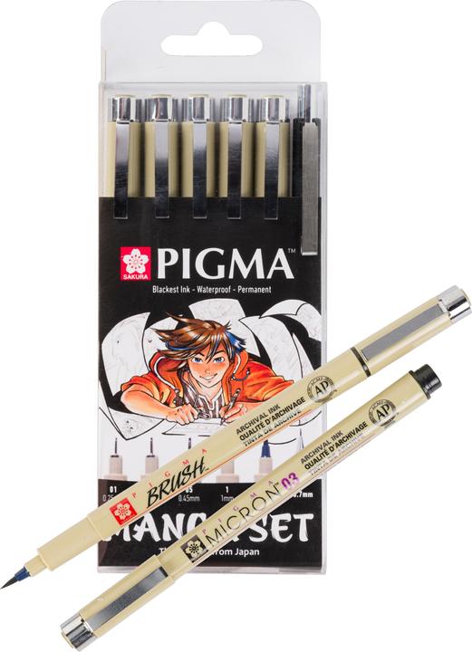 Produktbild Sakura Pigma (Black, 6 x)