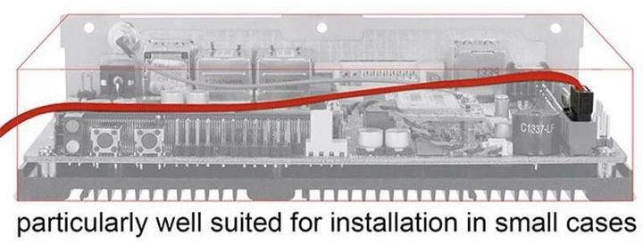 Produktbild Delock SATA-3 Kabel 30 cm, Metall Clip