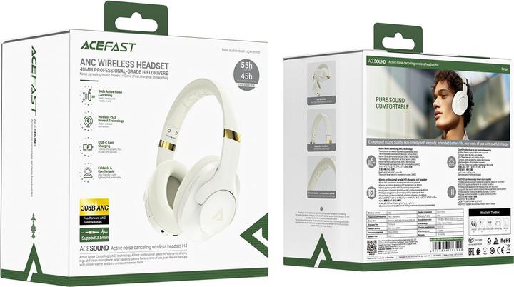 Produktbild Acefast H4 (ANC, 45 h, Kabellos)