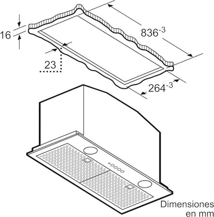 Immagine prodotto Balay 3BF859XP (Sottostruttura cappuccio)