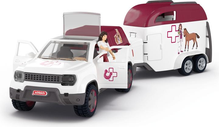 Image du produit Schleich Mobile Tierärztin mit Anhänger