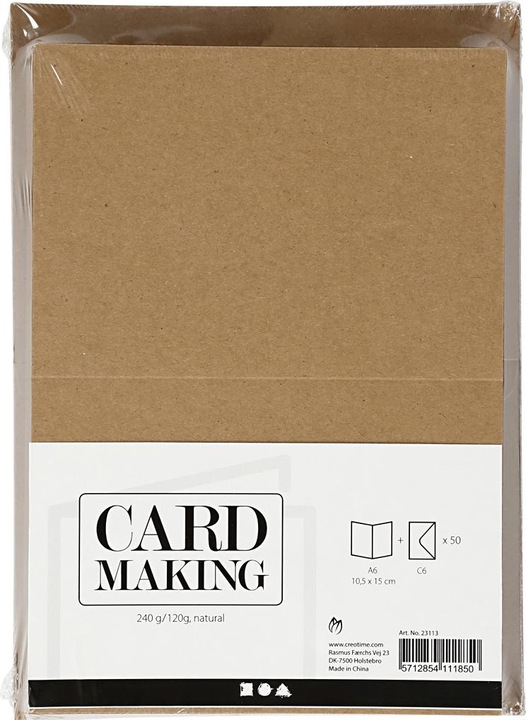 Image du produit Creativ Company Cartes & enveloppes (50 pcs)