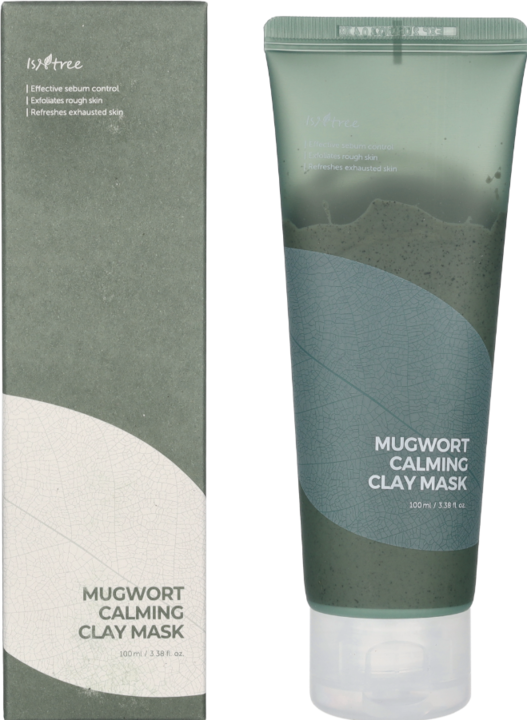 Actual product image Isntree Real Mugwort Clay Mask Cleansing Face Mask 100ml (100 ml)