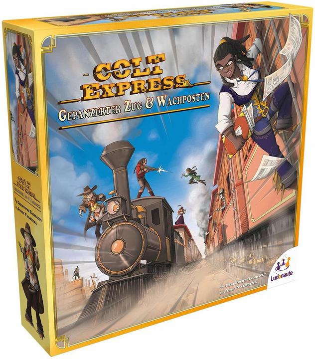 Ludonaute LUDD0021 - Colt Express: Gepanzerter Zug & Wachposten (DE-Erweiterung) (Deutsch)