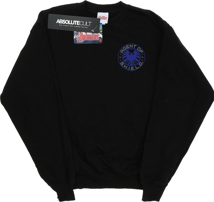 Actual product image Mens Agents Of SHIELD Breast Print Sweatshirt (XXL)