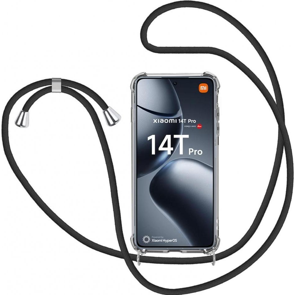 Screenguard Xiaomi 14T Pro Loopster Necklace Hülle, Handykette, Transparent