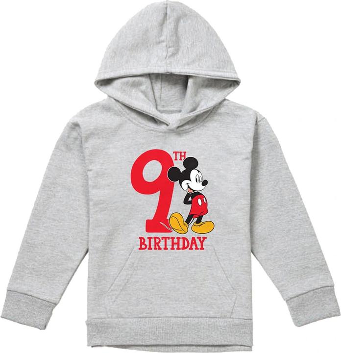 Produktbild Disney Kapuzenpullover meliert 9 Geburtstag (128)