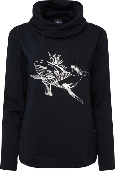 Immagine prodotto Laurasøn Sweatshirt, Stehkragen, Wal, Langarm, OEKO-TEX (L)
