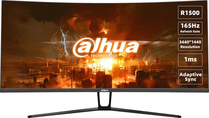 Produktbild Dahua 34" WQHD 21 9 Curved 165Hz 1ms (3440 x 1440 Pixel, 34")