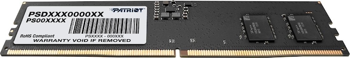 Produktbild Patriot Signature Memory, DDR5, 16GB, 4800MHz, CL40 (PSD516G480081) (1 x 16GB, 4800 MHz, DDR5-RAM, U-DIMM)
