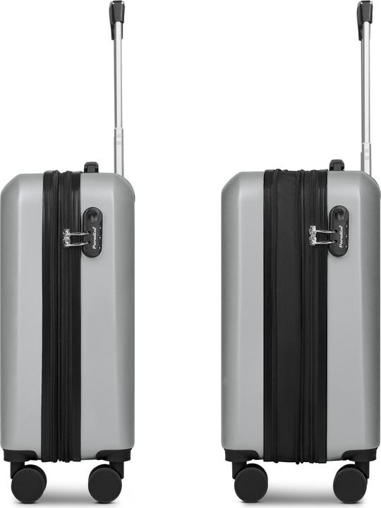 Immagine prodotto Check.In Paradise 2.0 4 Rollen Kabinentrolley S 58 cm mit Dehnfalte (47 l)