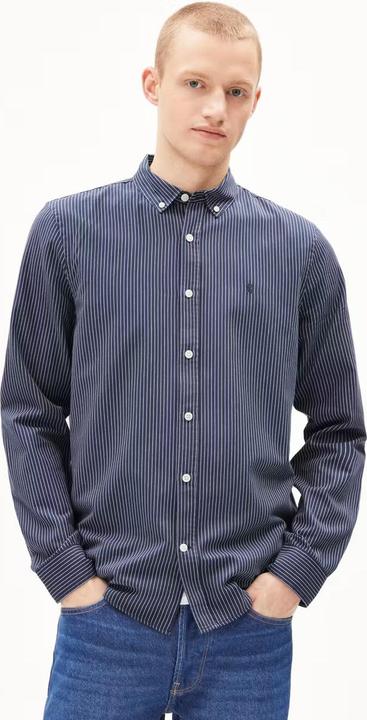 Actual product image Armedangels Casual Fit QUAASA STRIPES (L)