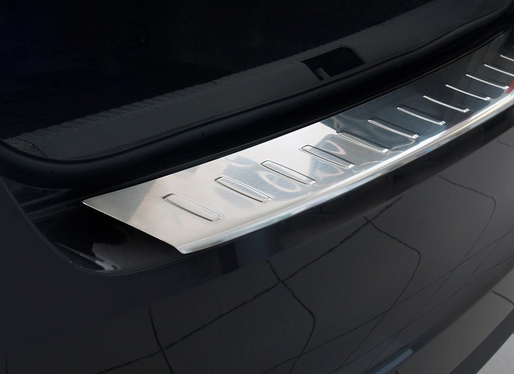 Actual product image Avisa Stainless steel bumper protection for Skoda Octavia Sedan from 2013 to 2020 (Rear)